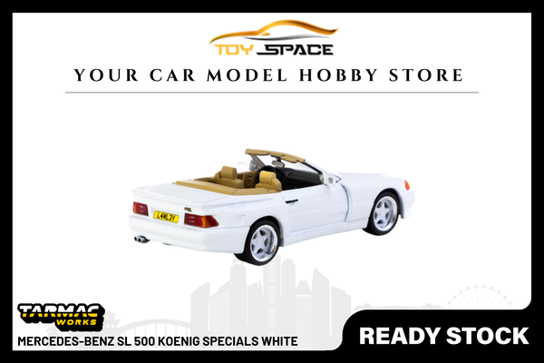 [TARMAC WORKS] 1:64 Mercedes-Benz SL 500 Koenig Specials White