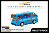 [TARMAC WORKS] 1:64 Toyota Hiace Widebody Mr.Men Little Miss 50th Anniversary