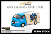[TARMAC WORKS] 1:64 Toyota Hiace Widebody Mr.Men Little Miss 50th Anniversary