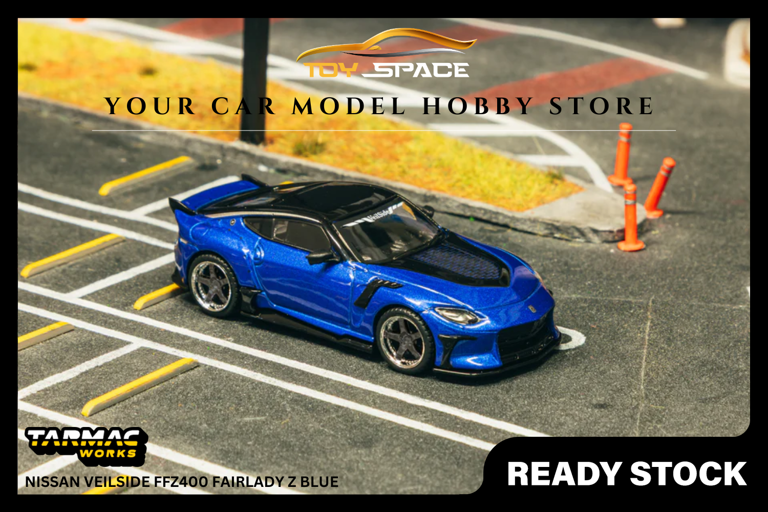 [TARMAC WORKS] 1:64 Nissan VeilSide FFZ400 Fairlady Z Blue