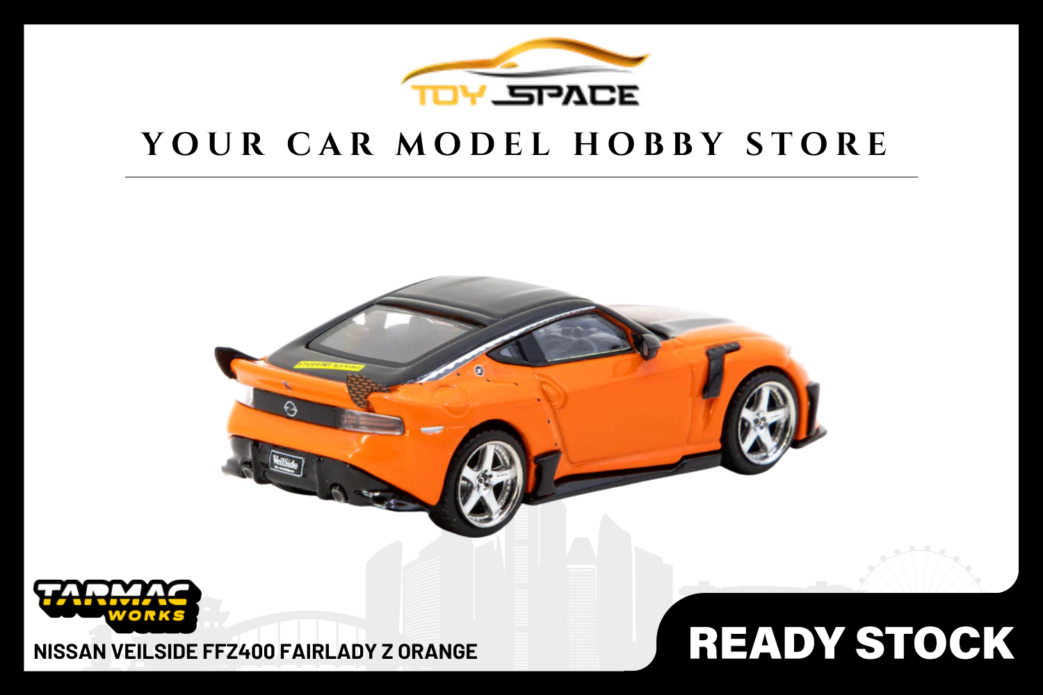 [TARMAC WORKS] 1:64 Nissan VeilSide FFZ400 Fairlady Z Orange