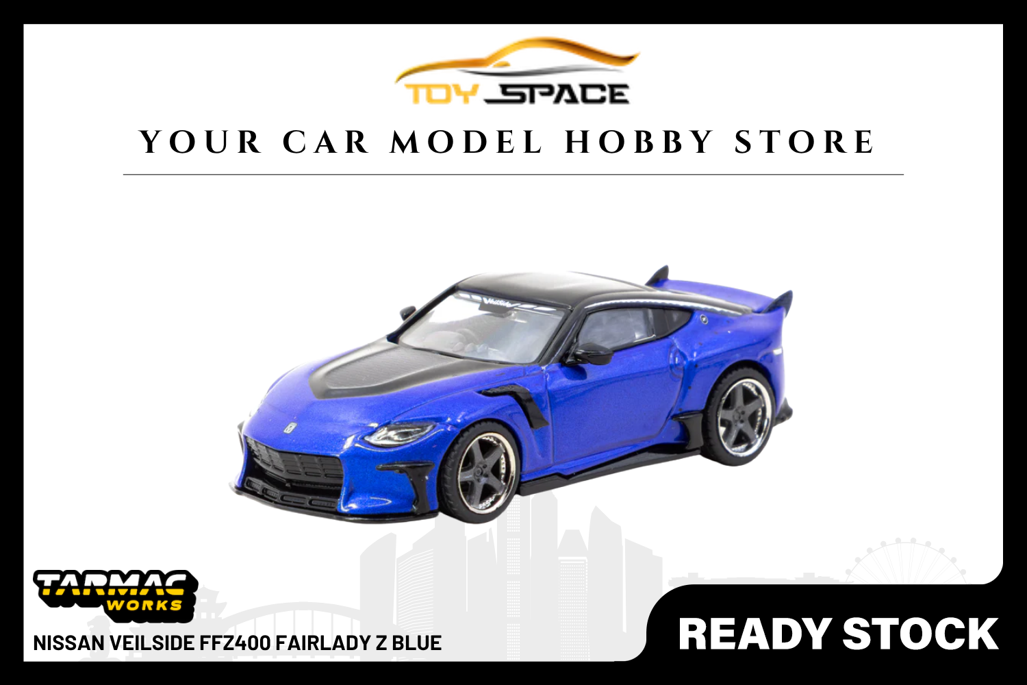 [TARMAC WORKS] 1:64 Nissan VeilSide FFZ400 Fairlady Z Blue