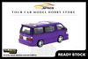 [TARMAC WORKS] 1:64 Toyota Hiace Wagon Custom Purple