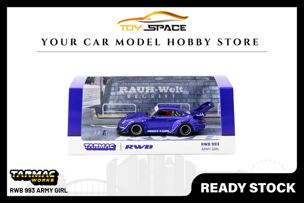 [TARMAC WORKS] 1:64 RWB 993 Army Girl