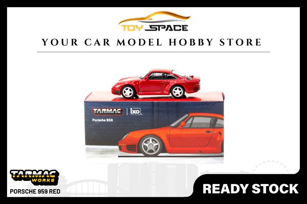 [TARMAC WORKS] 1:64 Porsche 959 Red