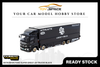[TARMAC WORKS] 1:64 Mitsubishi Fuso Super Great LB-Trucks Black - TRUCK64