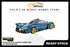 [TARMAC WORKS] 1:64 Pagani Huayra R Turquoise Carbon Fiber [USA Special Edition]