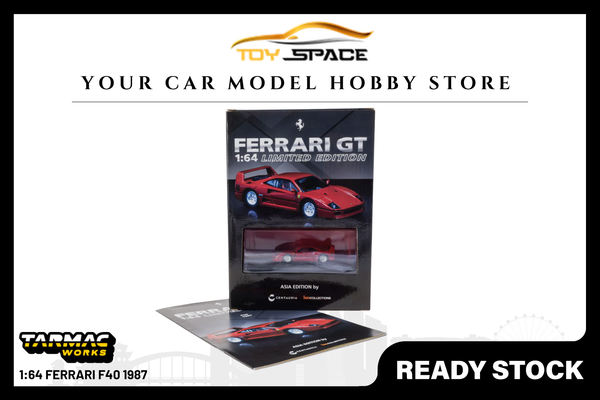 [TARMAC WORKS] 1:64 Ferrari F40 1987