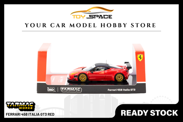 [TARMAC WORKS] 1:64 Ferrari 458 Italia GT3 Red