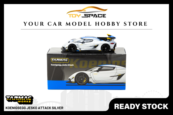 [TARMAC WORKS] 1:64 Koenigsegg Jesko Attack Silver