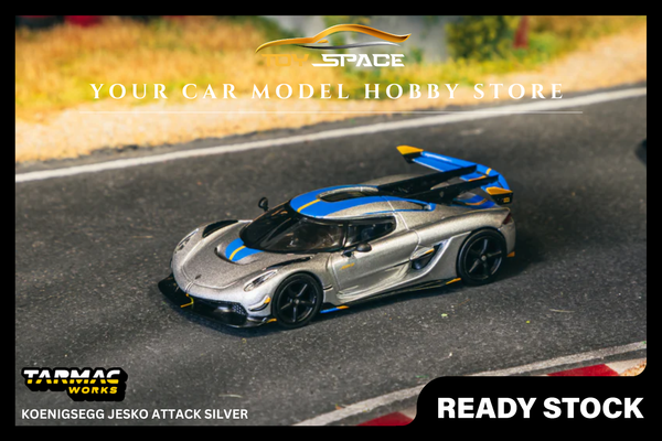 [TARMAC WORKS] 1:64 Koenigsegg Jesko Attack Silver