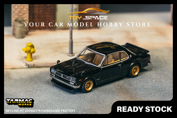 [TARMAC WORKS] 1:64 Skyline HT 2000GT-R Handsome Factory [Special Edition]