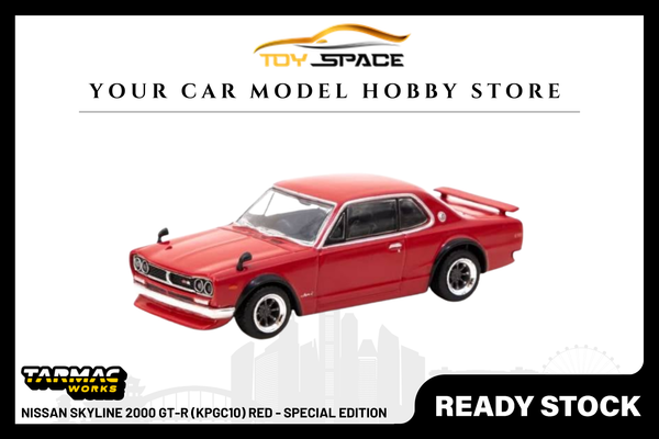 [TARMAC WORKS] 1:64 Nissan Skyline 2000 GT-R (KPGC10) Red - Special Edition