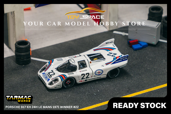 [TARMAC WORKS x Curitiba64] 1:64 Porsche 917 KH 24h Le Mans 1971 Winner #22