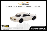 [TARMAC WORKS] 1:64 Nissan Skyline 2000 GT-R (KPGC10) Ivory White - Special Edition - Toy Space Diecast Online Store Singapore