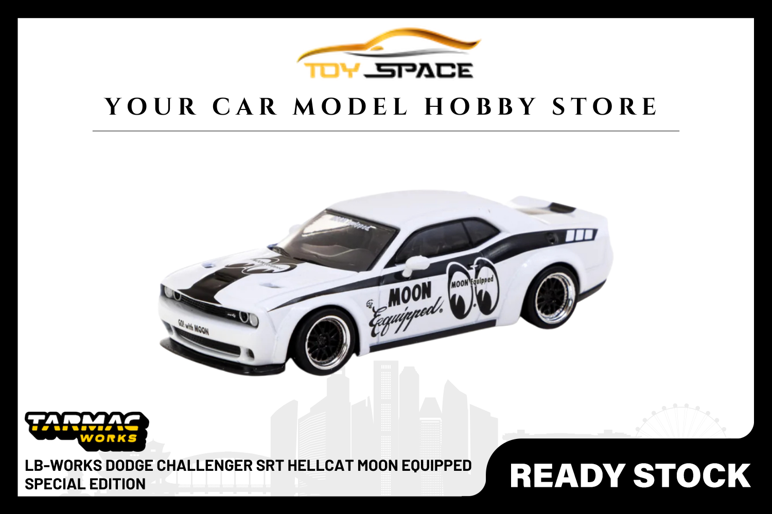 [TARMAC WORKS] 1:64 LB-Works Dodge Challenger SRT Hellcat MOON Equipped Special Edition