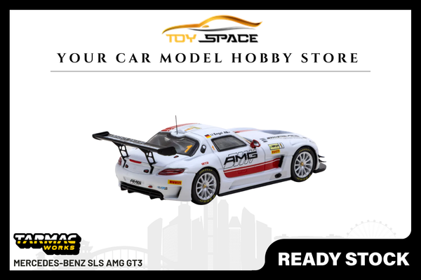 [TARMAC WORKS] 1:64 Mercedes-Benz SLS AMG GT3 Macau GT Cup - FIA GT World Cup 2015 Winner Maro Engel