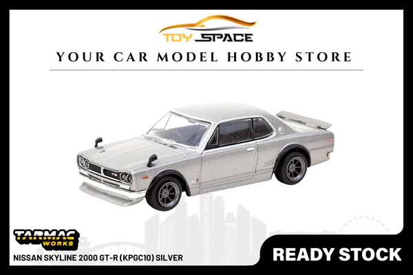 [TARMAC WORKS] 1:64 Nissan Skyline 2000 GT-R (KPGC10) Silver