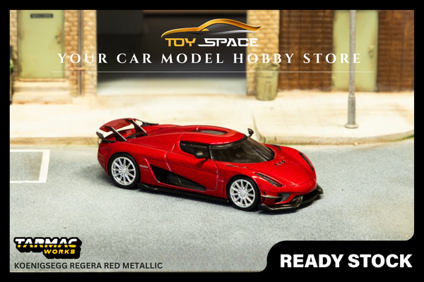 [TARMAC WORKS] 1:64 Koenigsegg Regera Red Metallic - GLOBAL64