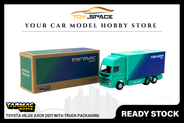 [TARMAC WORKS] 1:64 Toyota Hilux AXCR 2017 With Truck Packaging