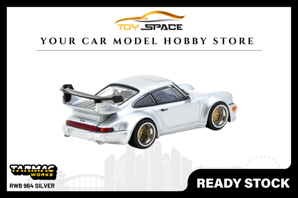 [TARMAC WORKS] 1:64 RWB 964 Silver