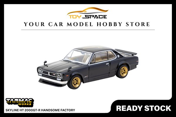 [TARMAC WORKS] 1:64 Skyline HT 2000GT-R Handsome Factory [Special Edition]