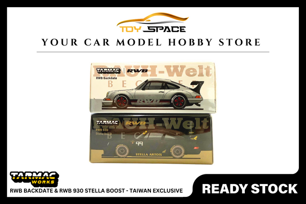 [TARMAC WORKS] 1:64 RWB Backdate & RWB 930 Stella Boost - Taiwan Exclusive