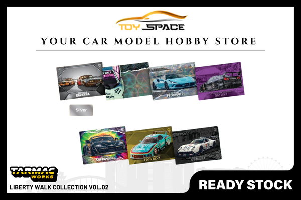 [TARMAC WORKS] 1:64 Liberty Walk Collection Vol.02 (Pack)