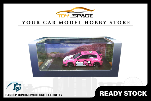 [FUJI] 1:64 Pandem Honda Civic (EG6) Hello Kitty