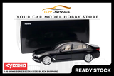 [KYOSHO] 1:18 BMW 5 Series Sedan (G38) Black Sapphire - Toy Space Diecast Online Store Singapore