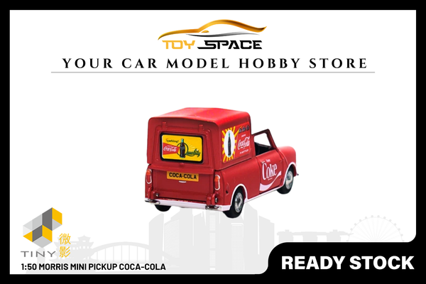 [TINY] 1:50 Morris Mini Pickup Coca-Cola