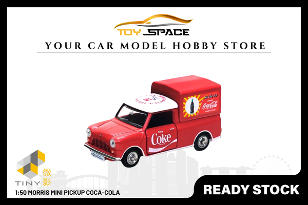 [TINY] 1:50 Morris Mini Pickup Coca-Cola
