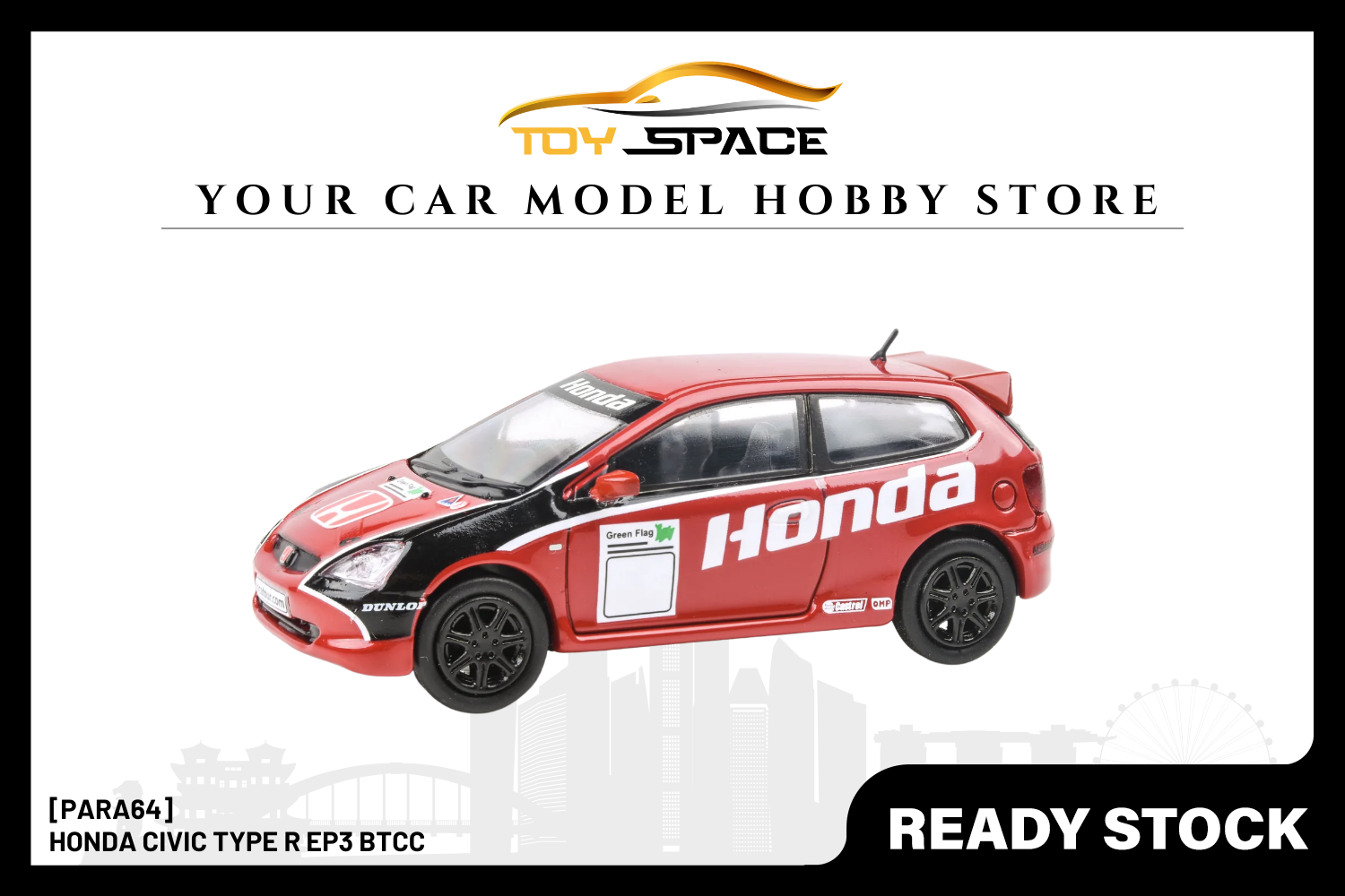 [PARA64] Honda Civic Type R EP3 BTCC