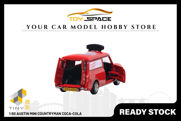 [TINY] 1:50 Austin Mini Countryman Coca-Cola