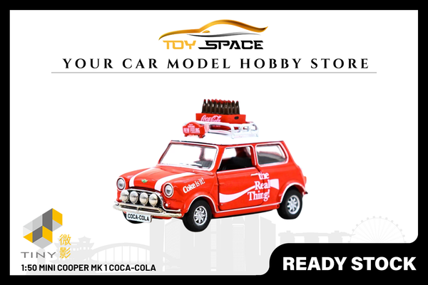 [TINY] 1:50 Mini Cooper Mk 1 Coca-Cola
