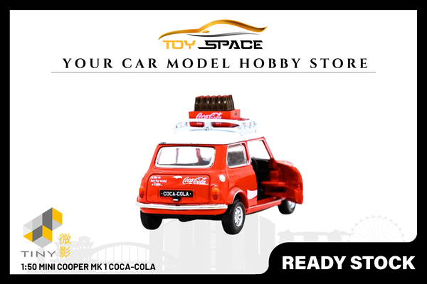 [TINY] 1:50 Mini Cooper Mk 1 Coca-Cola