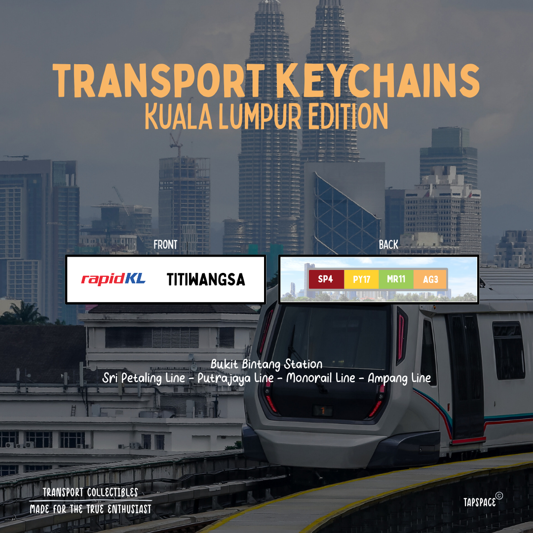 Titiwangsa Station Keychain