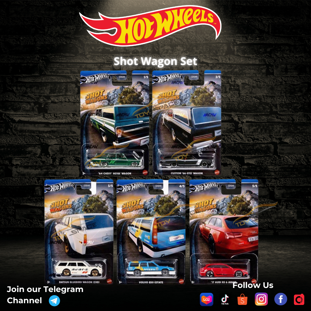 Hot Wheels Shot Wagon Set
