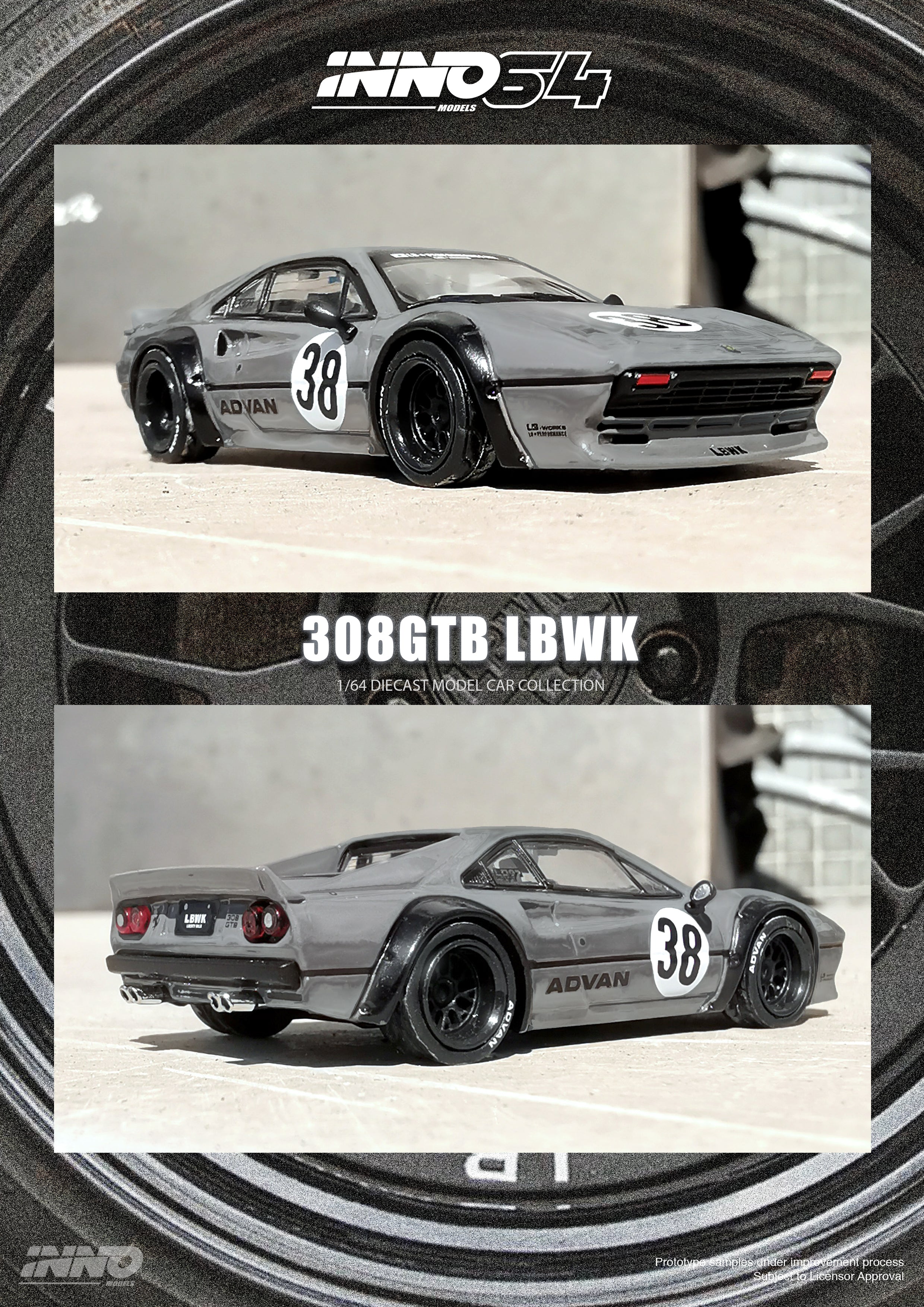 Inno64 LBWK 308 GTB Grey