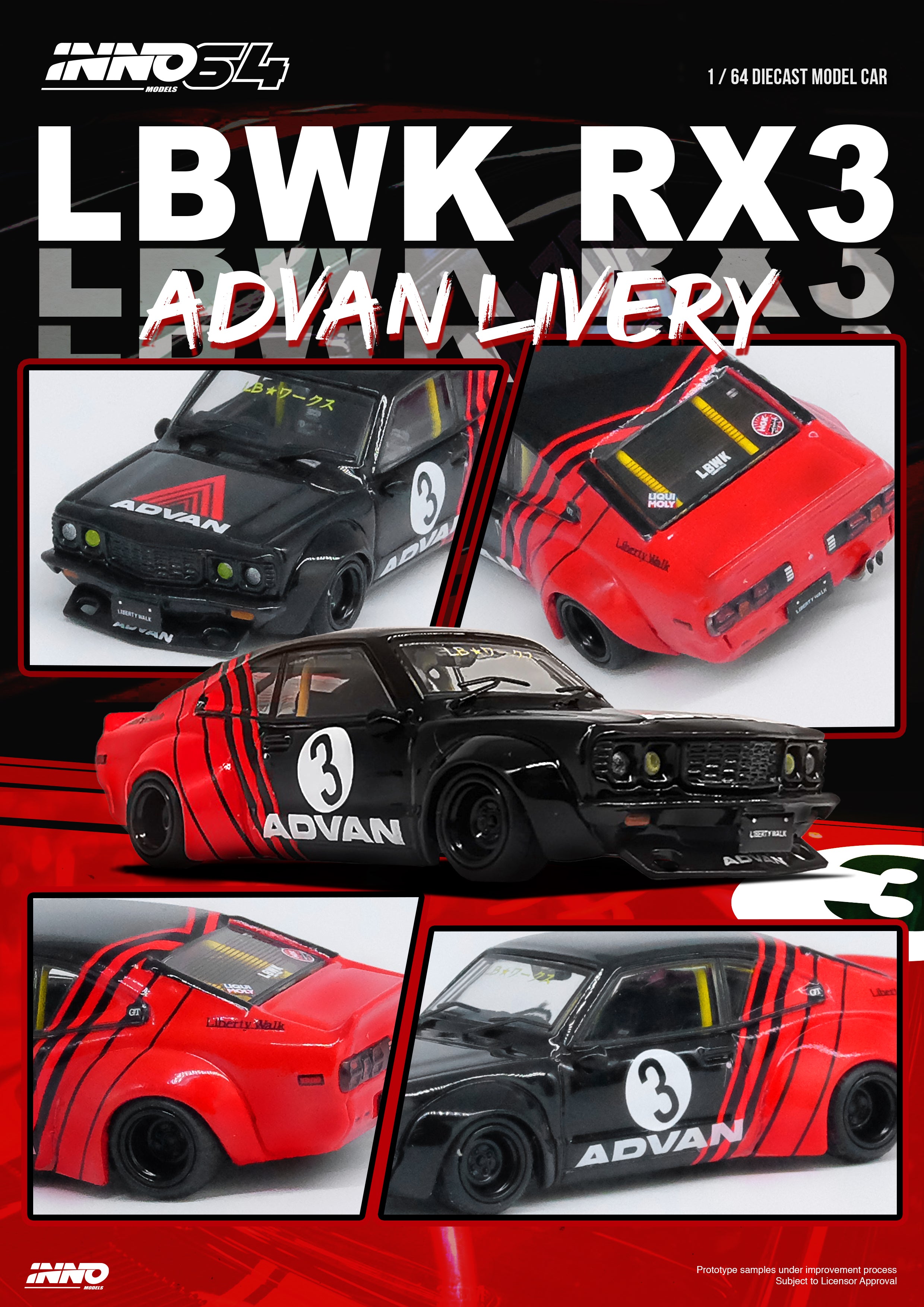 [INNO64] LBWK Mazda RX3 Savanna 