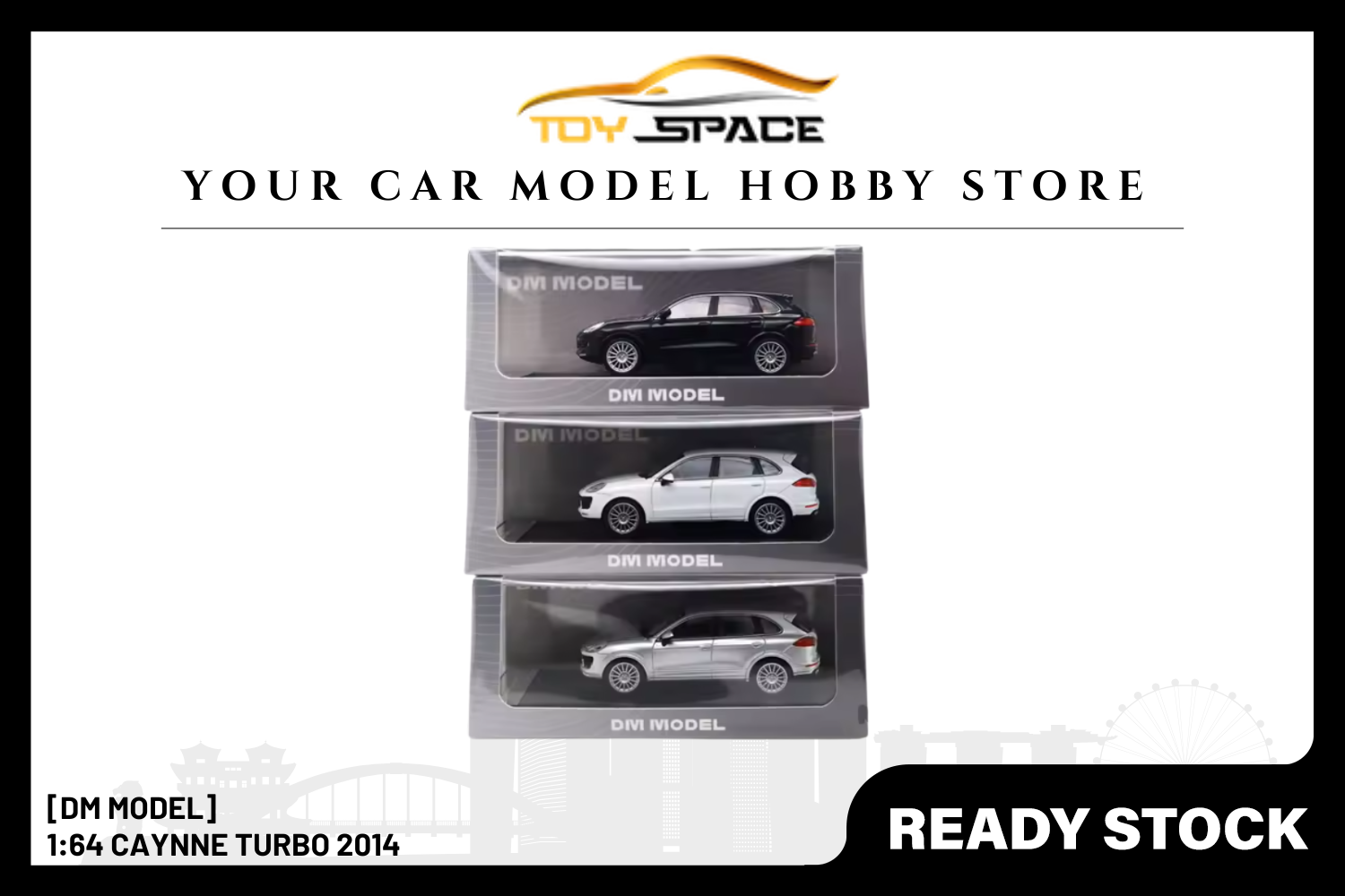 [DM MODEL] 1:64 Cayenne Turbo 2014