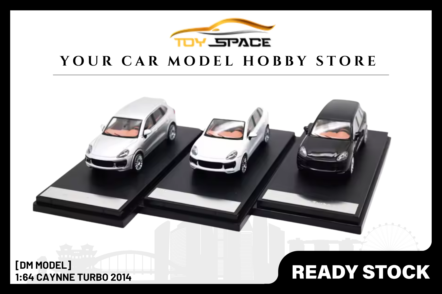 [DM MODEL] 1:64 Cayenne Turbo 2014