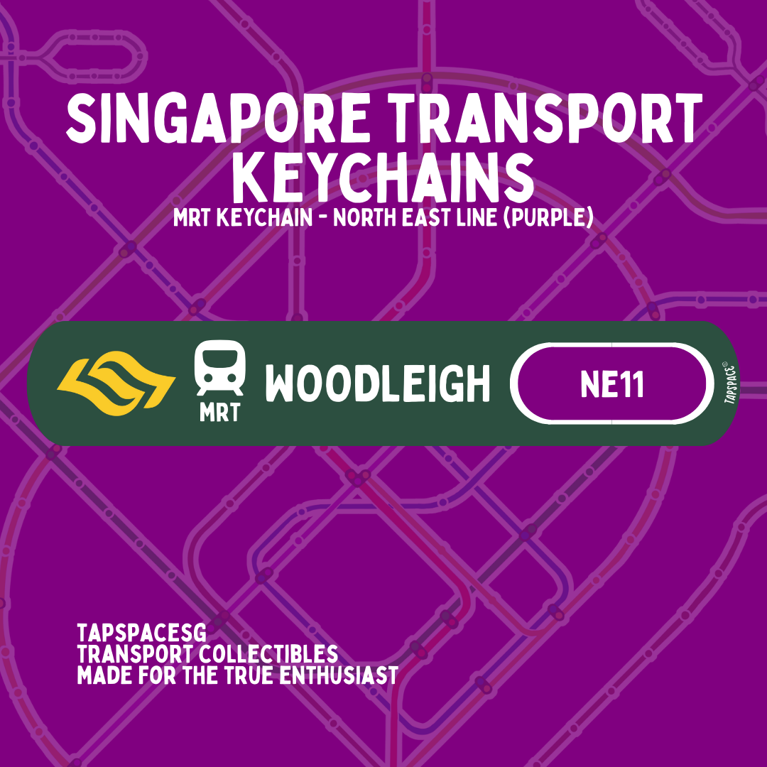Woodleigh MRT Station Keychain