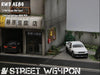 Street Weapon 1/64 RWB AE86 White Fujiwara Tofu Shop