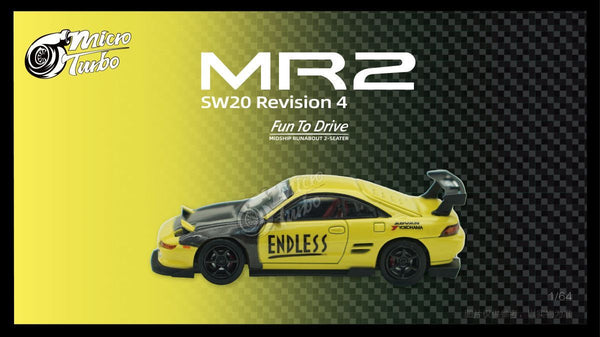Micro Turbo 1/64 MR2 Yellow