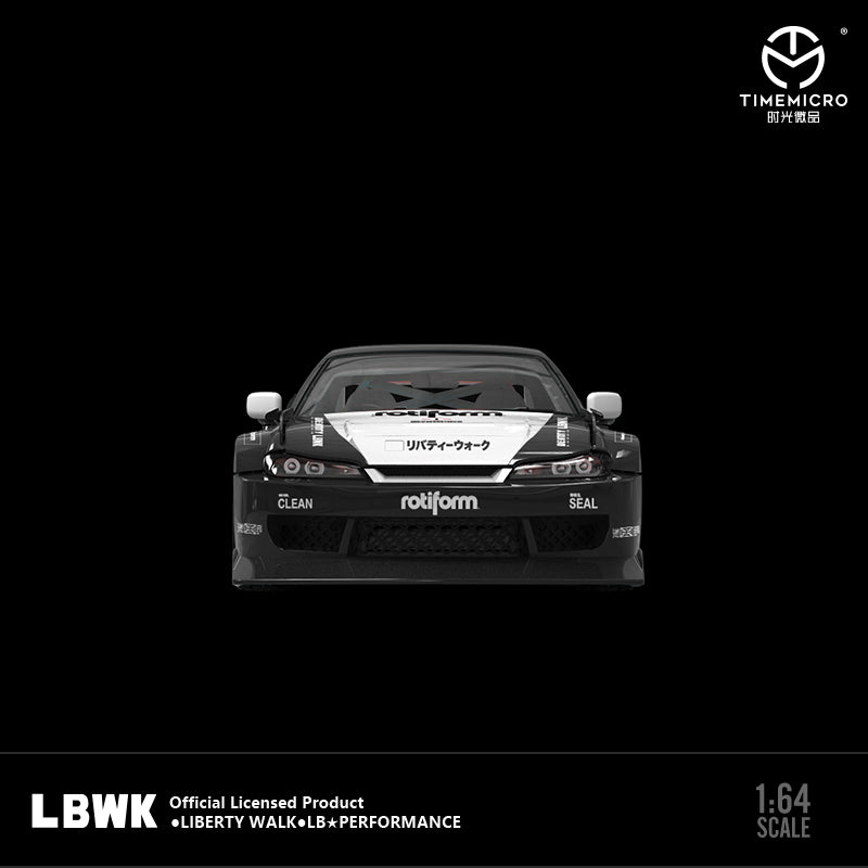 TM 1/64 LBWK S15 Open Cover Version Black Latte Livery