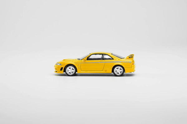 PopRace 1/64 Nissan GT-R Nismo 400R Yellow