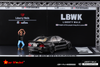 Star Model 1/64 LBWK Toyota Crown MK12 Presentation Black