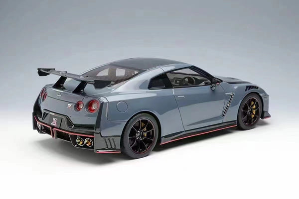 Make Up 1/18 Nissan GT-R Nismo Special Edition 2024 Nismo Stealth Gray [EML085]