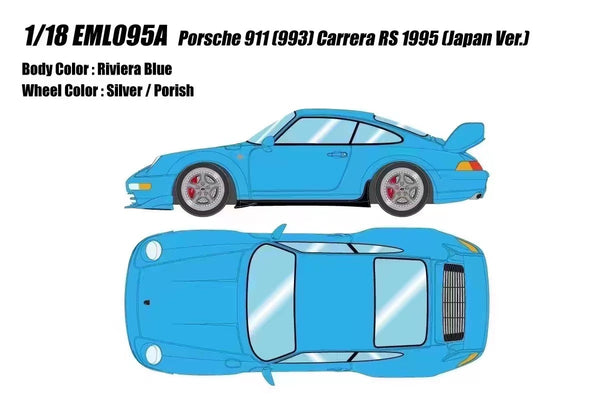 Make Up 1/18 EML095 Porsche 911 (993) Carrera RS 1995 (Japan Ver.)
